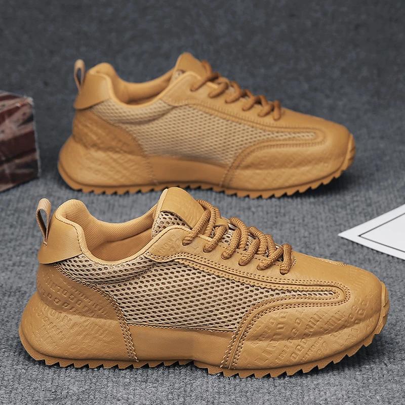 Chunky Sneaker Men Designer Sport Shoes Fashion Casual Microfiber Leather Mesh Breathable Increased Internal Flat Platform Shoes 39
Chunky Sneaker Men Designer Sport Shoes Fashion Casual Microfiber Leather Mesh Breathable Increased Internal Flat Platform Shoes 39