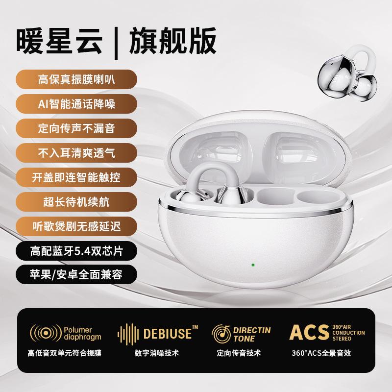 New non-in-ear bluetooth headset wireless clip ear open high-quality bone conduction sports private mold
New non-in-ear bluetooth headset wireless clip ear open high-quality bone conduction sports private mold