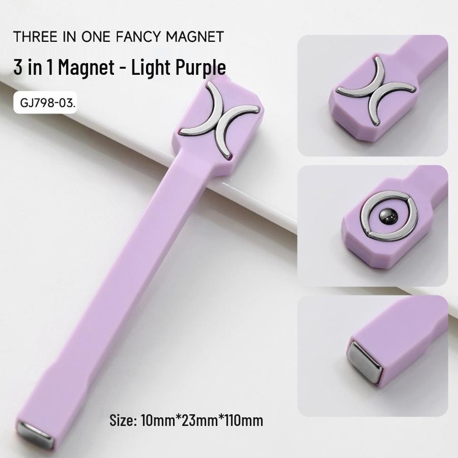 Магнит для нейл-арта «Кошачий глаз» 3-в-1 XO: Сильный 3D Магический Инструмент для Гель-лака, 2024 светло-фиолетовый
Магнит для нейл-арта «Кошачий глаз» 3-в-1 XO: Сильный 3D Магический Инструмент для Гель-лака, 2024 светло-фиолетовый