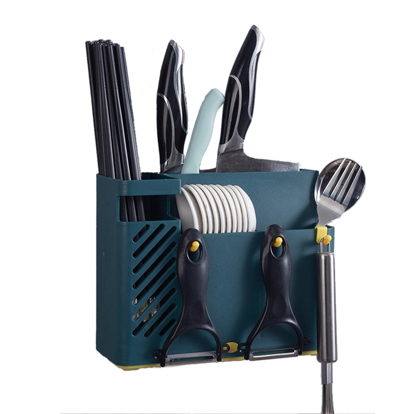 Cutlery Holder Multifunctional Wall Mounted Chopsticks Drying Rack for Home Kitchen Dark Blue білий
Cutlery Holder Multifunctional Wall Mounted Chopsticks Drying Rack for Home Kitchen Dark Blue білий