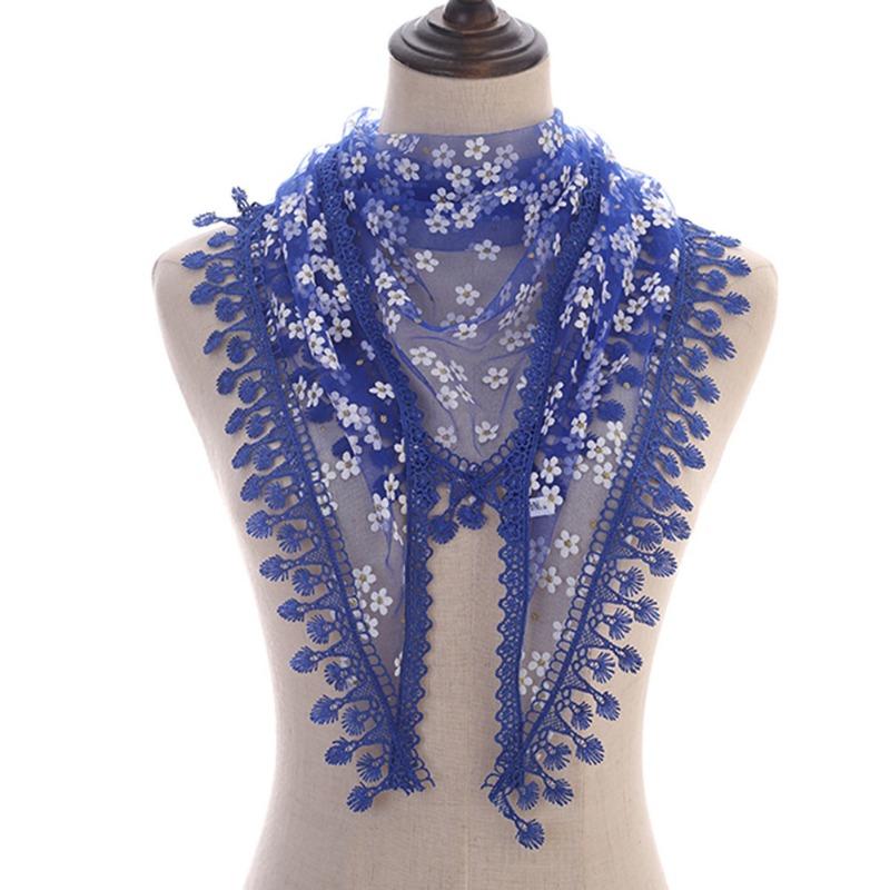 Monochrome fringed small flower triangular scarf spring and autumn breathable lace triangular scarf veil hand hook flower 160cm
Monochrome fringed small flower triangular scarf spring and autumn breathable lace triangular scarf veil hand hook flower 160cm