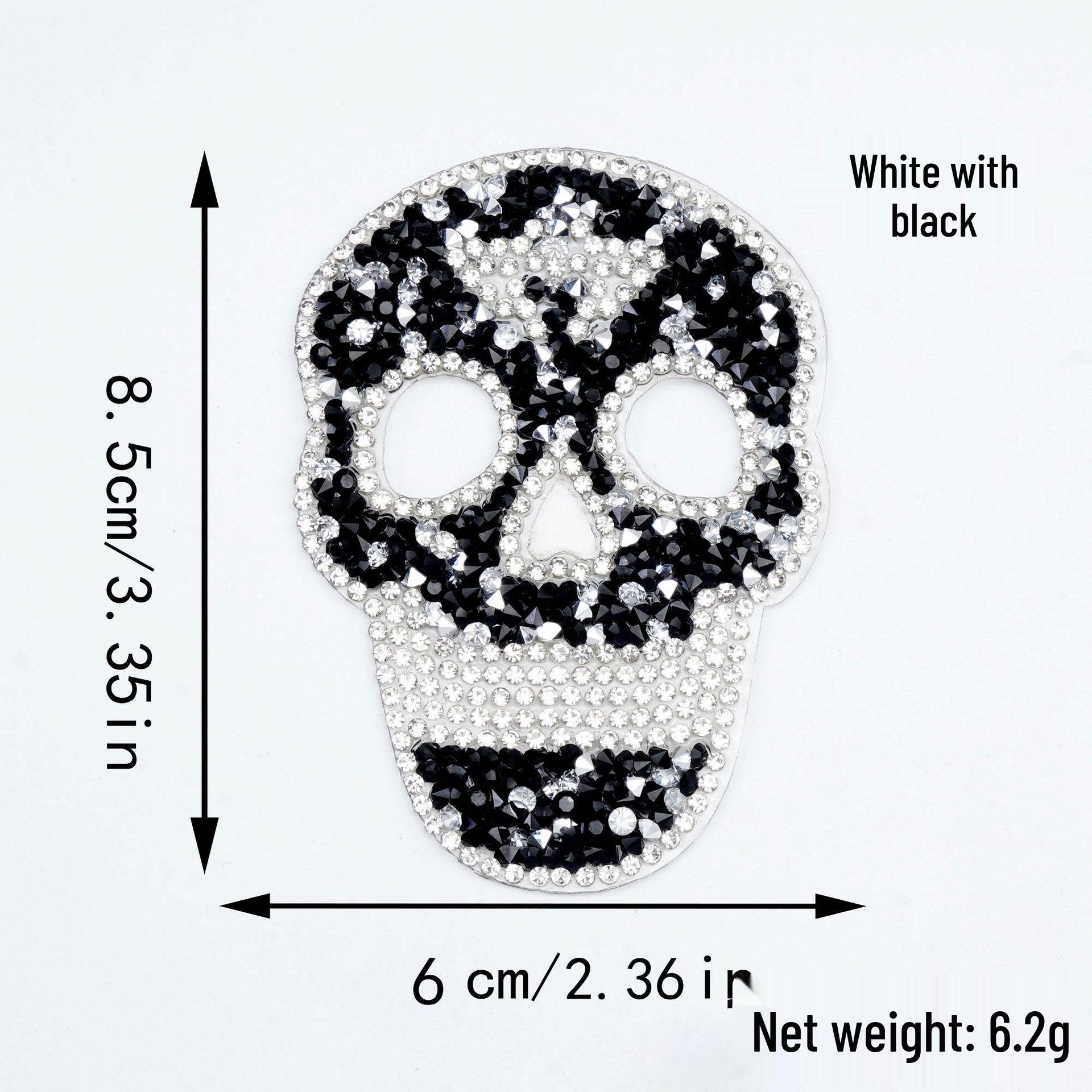 Creative Skull Rhinestone Heat Transfer Patch for Shoes, Bags, Hats, and Apparel Decoration
Creative Skull Rhinestone Heat Transfer Patch for Shoes, Bags, Hats, and Apparel Decoration