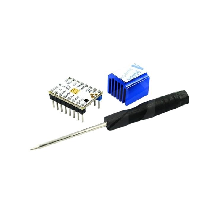 Stepper Driver Module TMC2208 Stepper Driver Module with Heat Sink for 3D Printer Controller Motherboard Accessories
Stepper Driver Module TMC2208 Stepper Driver Module with Heat Sink for 3D Printer Controller Motherboard Accessories