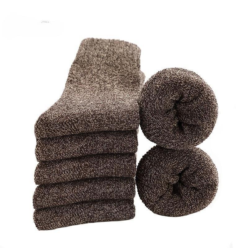 1/3/5 пар Зимові Теплі Надтовсті Вовняні Кашемірові Шкарпетки для Тепла 5 Pcs коричневий
1/3/5 пар Зимові Теплі Надтовсті Вовняні Кашемірові Шкарпетки для Тепла 5 Pcs коричневий