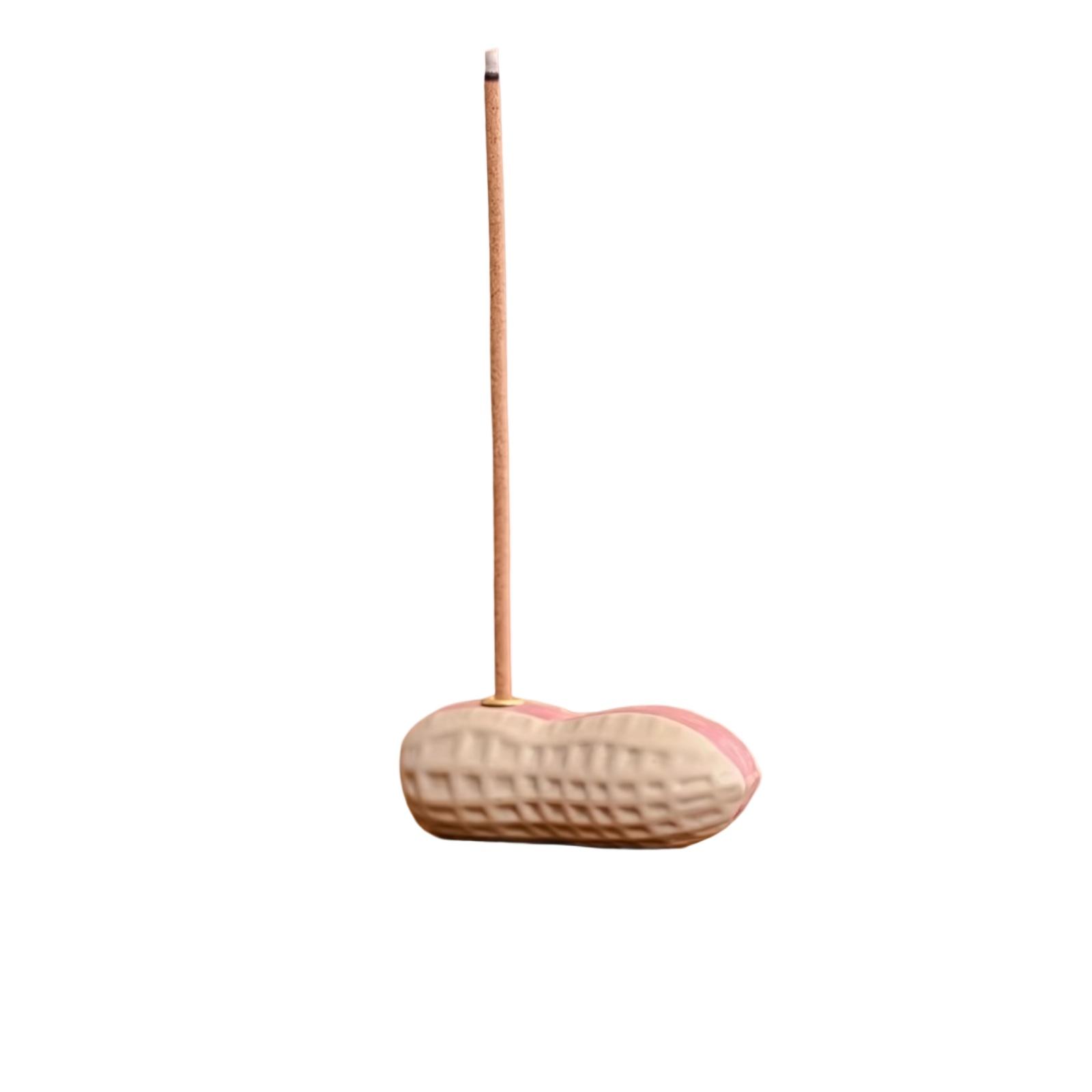 Creative Peanut Incense Holder Desktop Ornament Home Decoration Resin Material Unique Design Functional and Decorative Item for Indoor Use one size
Creative Peanut Incense Holder Desktop Ornament Home Decoration Resin Material Unique Design Functional and Decorative Item for Indoor Use one size