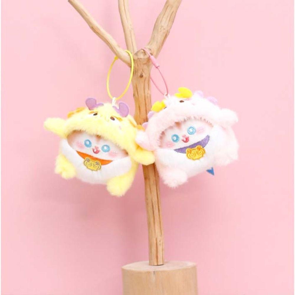 Backpack Charms Cat Plush Keychain Anti-lost Soft Stuffed Doll Fruit Cat Plush Toy Kid Gifts Purple
Backpack Charms Cat Plush Keychain Anti-lost Soft Stuffed Doll Fruit Cat Plush Toy Kid Gifts Purple