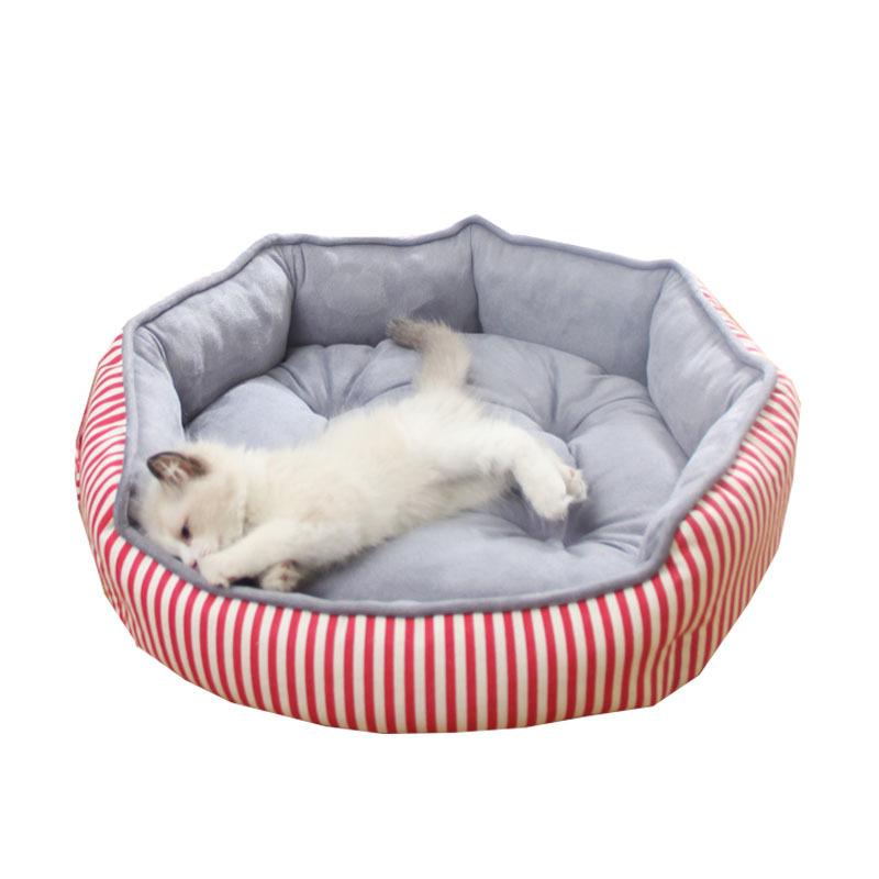 Striped Four Seasons Pet Supplies Small and Medium Dogs Dog Cat Nest All-inclusive Edge High Elastic PP Cotton Pet Nest Pad
Striped Four Seasons Pet Supplies Small and Medium Dogs Dog Cat Nest All-inclusive Edge High Elastic PP Cotton Pet Nest Pad