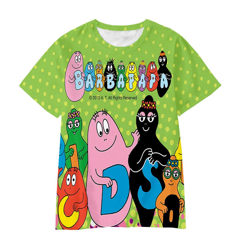 Cute Baba Papa Cartoon Anime 3D Digital Printed Children s T-shirt Casual Fashion Comfortable Soft Cartoon Loose T-shirt 130
Cute Baba Papa Cartoon Anime 3D Digital Printed Children s T-shirt Casual Fashion Comfortable Soft Cartoon Loose T-shirt 130