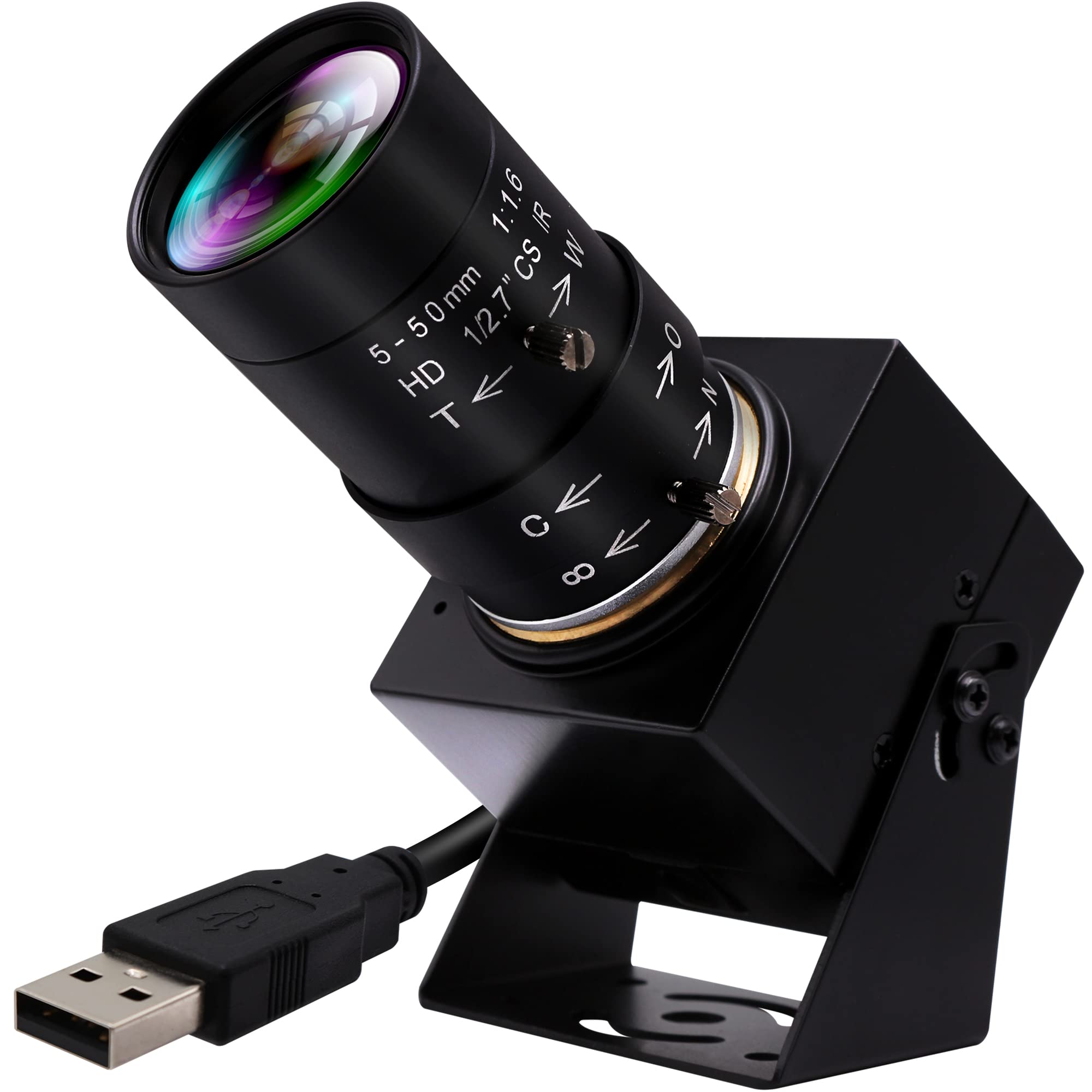 4K USB-камера з CMOS IMX 415 Image ELP мм 10-кратним оптичним об єктивом з ручним зумом USB Web 2160P HD Web Комп ютер Фокусування Ноутбук Jetson Raspberry Pi Sensor, 5-50
4K USB-камера з CMOS IMX 415 Image ELP мм 10-кратним оптичним об єктивом з ручним зумом USB Web 2160P HD Web Комп ютер Фокусування Ноутбук Jetson Raspberry Pi Sensor, 5-50