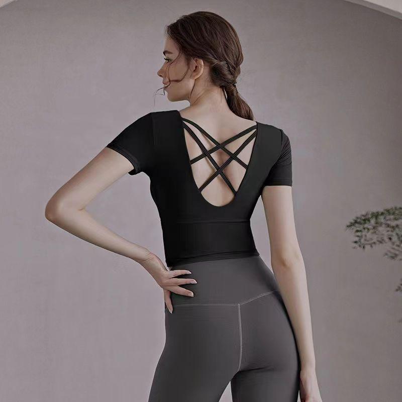Формирующая спину крест-накрест, с подкладкой, сексуальная женская одежда для йоги Starshine Black S
Формирующая спину крест-накрест, с подкладкой, сексуальная женская одежда для йоги Starshine Black S