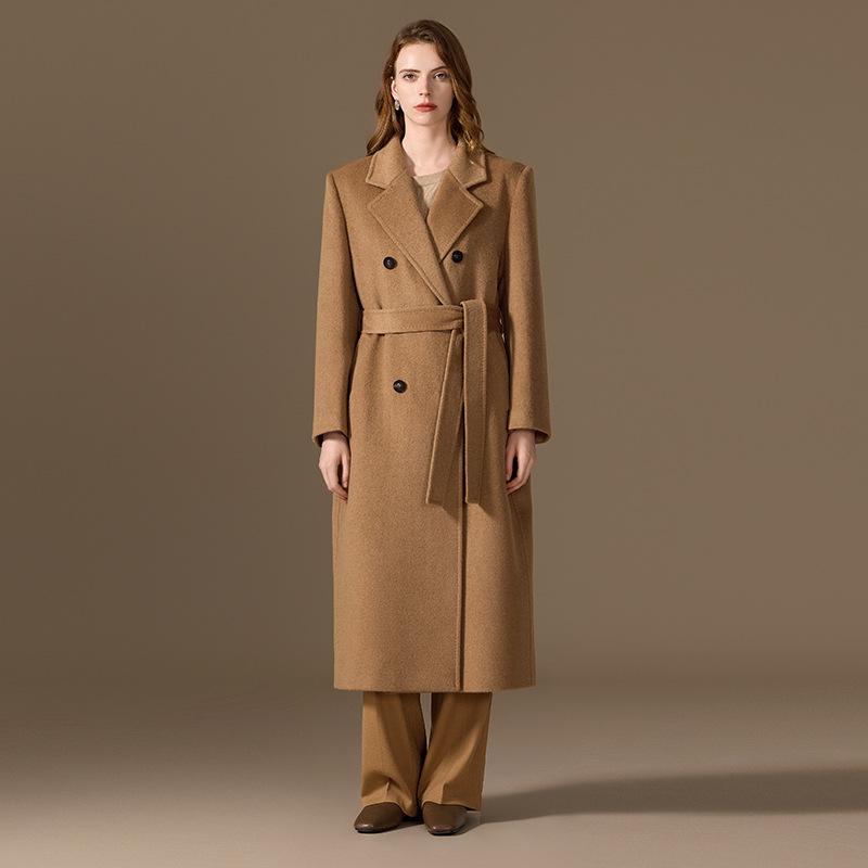 Женское зимнее пальто из 100% верблюжьей шерсти - Утепленное, теплое и с прямым плечом M верблюд
Женское зимнее пальто из 100% верблюжьей шерсти - Утепленное, теплое и с прямым плечом M верблюд