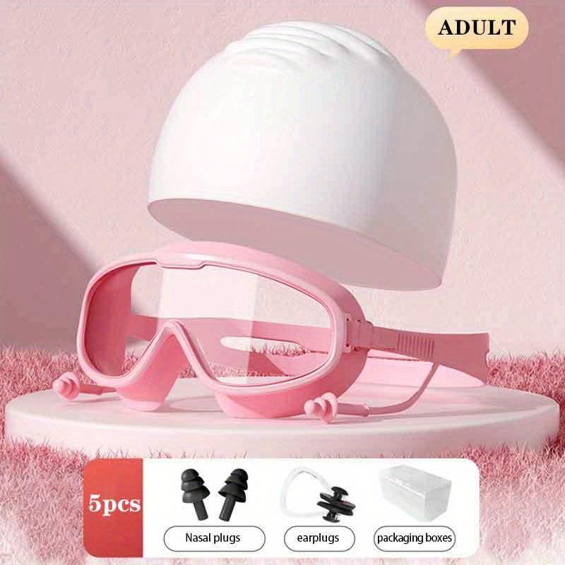 5Pcs new children s swimming goggles waterproof and anti-fog high definition boys goggles large frame women s swimming cap swimming equipment full set
5Pcs new children s swimming goggles waterproof and anti-fog high definition boys goggles large frame women s swimming cap swimming equipment full set
