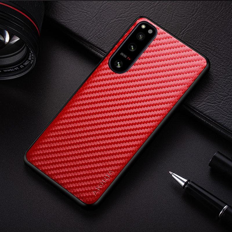 Carbon Fibre Shockproof Slim Case for Sony Xperia 1 10 5 IV VI III V II ACE 2 III Pro I XZ3 XZ4 Non-Slip Full Body Phone Case Xperia XZ4 червоний
Carbon Fibre Shockproof Slim Case for Sony Xperia 1 10 5 IV VI III V II ACE 2 III Pro I XZ3 XZ4 Non-Slip Full Body Phone Case Xperia XZ4 червоний