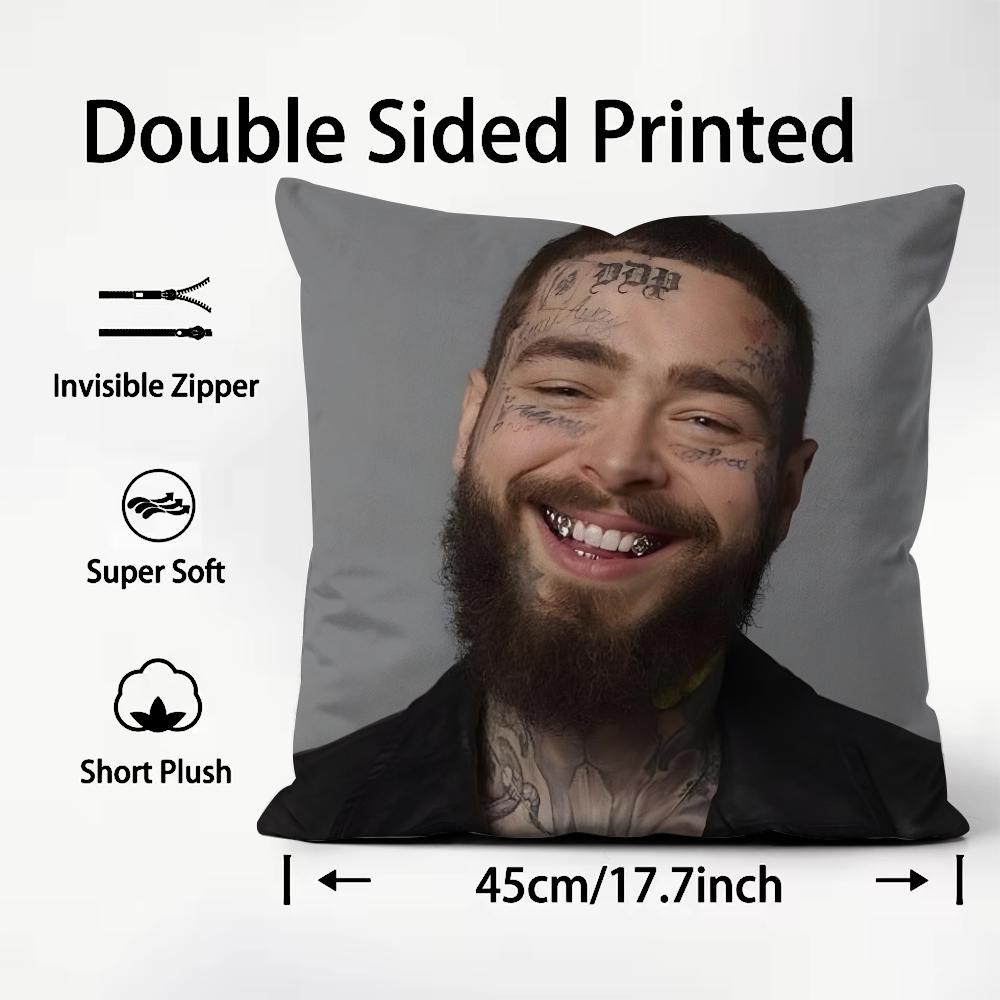 PPost MalonEe Rapper Cushion Cover Plush Fabric Soft DoubleSided Printed Sofa Warm Winter Home Child Gift Pillow Case 30x30cm
PPost MalonEe Rapper Cushion Cover Plush Fabric Soft DoubleSided Printed Sofa Warm Winter Home Child Gift Pillow Case 30x30cm