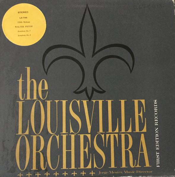 LP Record WALTER PISTON / THE LOUISVILLE ORCH - Symphony No. 7 / Symphony No. 8 LS746 FIRST EDTION 1975 US Classical Used
LP Record WALTER PISTON / THE LOUISVILLE ORCH - Symphony No. 7 / Symphony No. 8 LS746 FIRST EDTION 1975 US Classical Used
