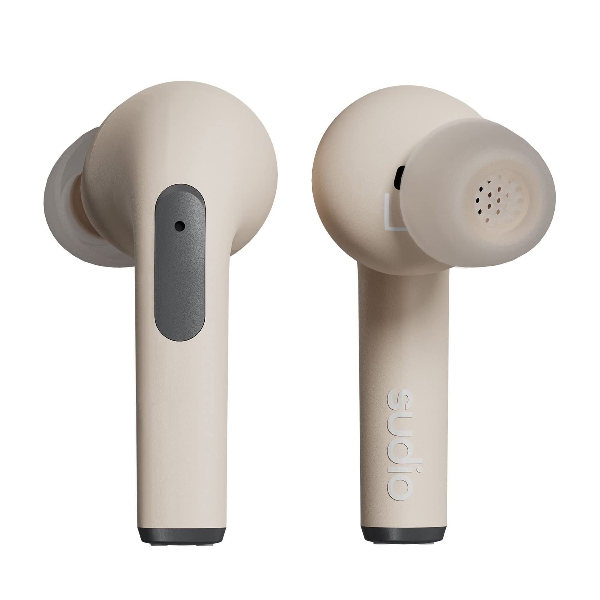 SUDIO N2 PRO (Sand) Earphones Compatible with iOS Android Active Noise Cancelling Function ANC IPX4 Level Waterproof
SUDIO N2 PRO (Sand) Earphones Compatible with iOS Android Active Noise Cancelling Function ANC IPX4 Level Waterproof