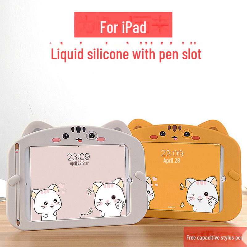 Silicone Protective Cover for iPad Air 4/10.9 inch Pro 11 with Pen Slot 2020 Air 4/10.9 inch
Silicone Protective Cover for iPad Air 4/10.9 inch Pro 11 with Pen Slot 2020 Air 4/10.9 inch