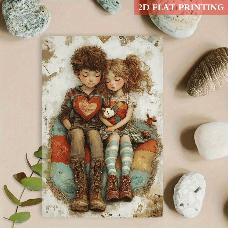 Vintage Valentine s Day Metal Decorative Painting Gift for Couples Bedroom Living Room Cafe
Vintage Valentine s Day Metal Decorative Painting Gift for Couples Bedroom Living Room Cafe
