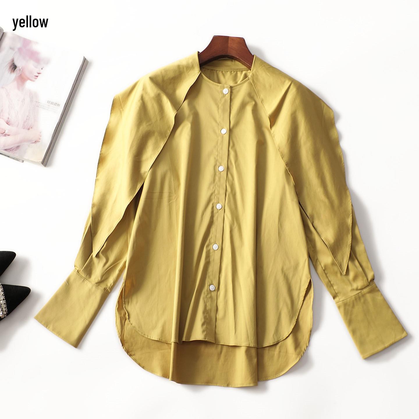412620 Autumn Long Sleeve Mid-Length Women s Shirt M жовтий
412620 Autumn Long Sleeve Mid-Length Women s Shirt M жовтий