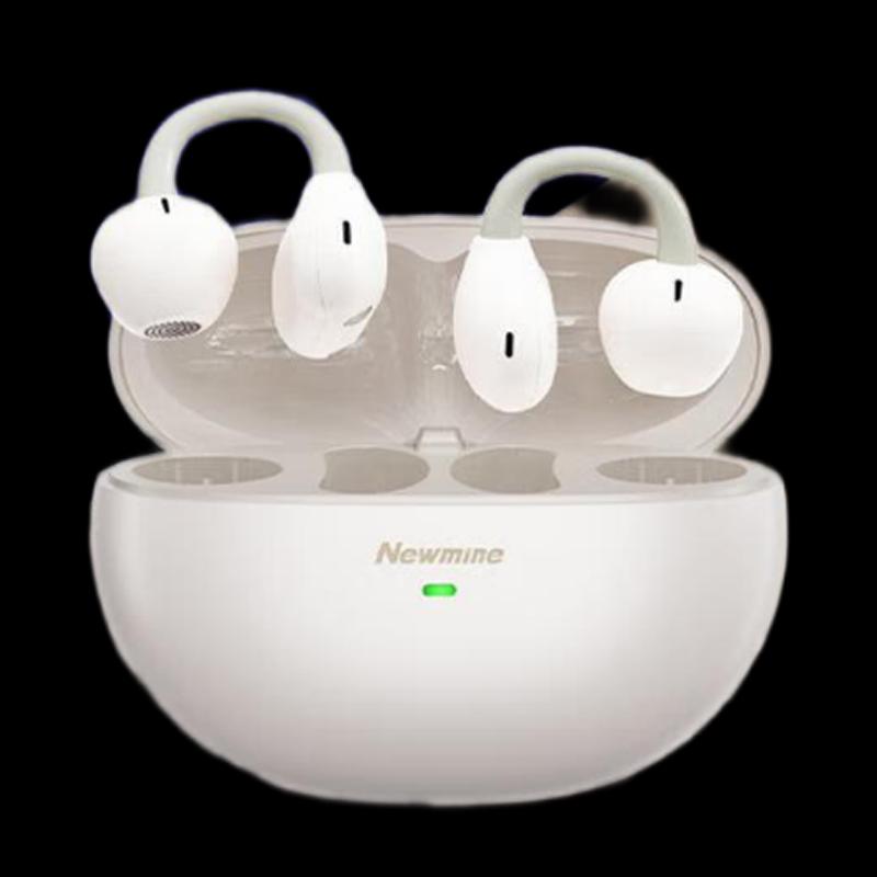 Newmine S6 AI Translator Open-Ear Clip-On Wireless Earbuds
Newmine S6 AI Translator Open-Ear Clip-On Wireless Earbuds