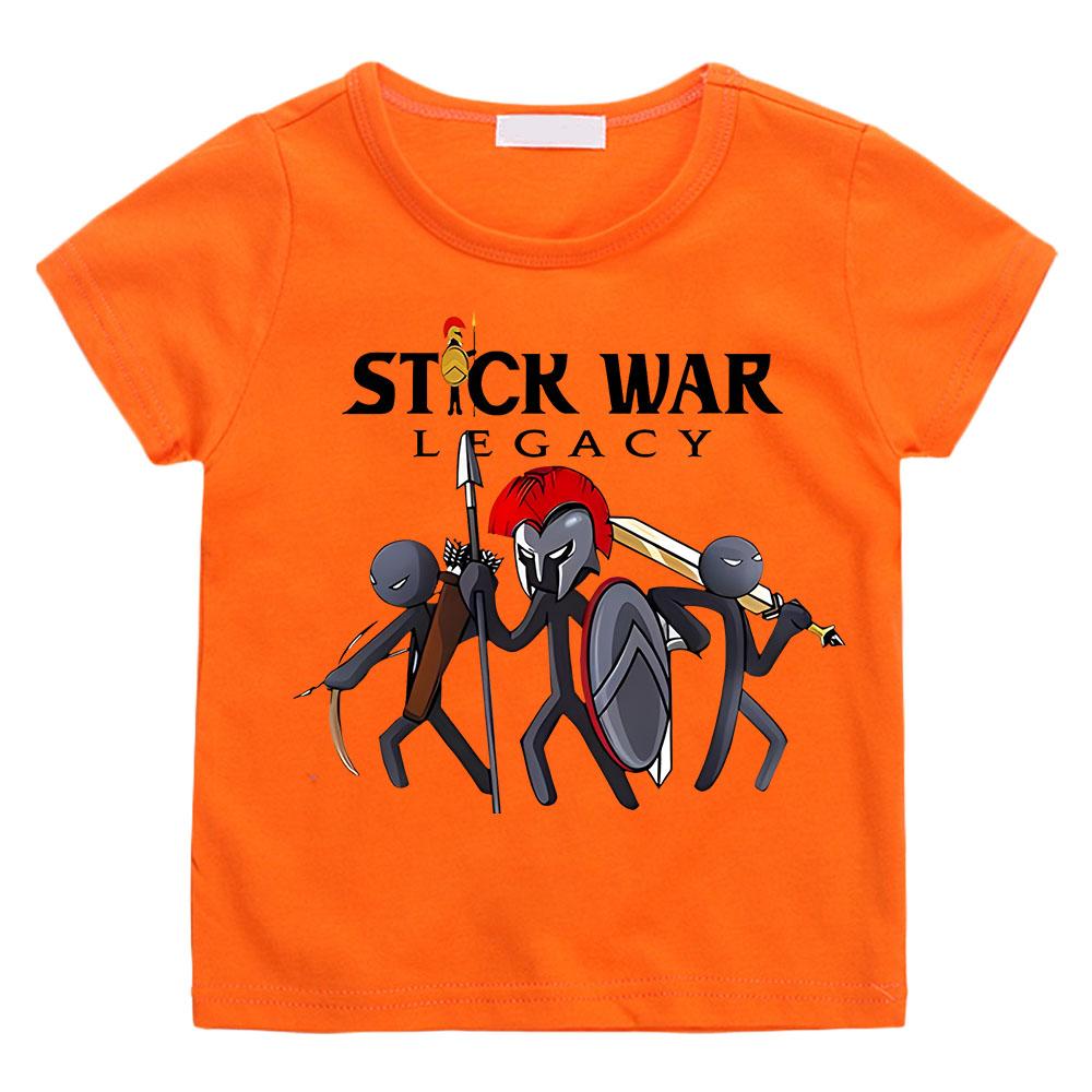 Гаряча гра Stick War Мультфільм Графічна футболка Діти Немовлята Дівчата Мультфільм Одяг з короткими рукавами Хлопчики Вуличний одяг М яка футболка Camisetas 100 помаранчевий
Гаряча гра Stick War Мультфільм Графічна футболка Діти Немовлята Дівчата Мультфільм Одяг з короткими рукавами Хлопчики Вуличний одяг М яка футболка Camisetas 100 помаранчевий