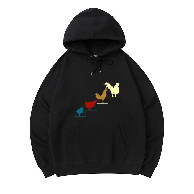 300 GSM Men s Healthy Cotton Hoodies Chicken Stairs Ranch Farmer Farming Farm Animal Funny Gift Print Premium Cotton Sweatshirt
300 GSM Men s Healthy Cotton Hoodies Chicken Stairs Ranch Farmer Farming Farm Animal Funny Gift Print Premium Cotton Sweatshirt