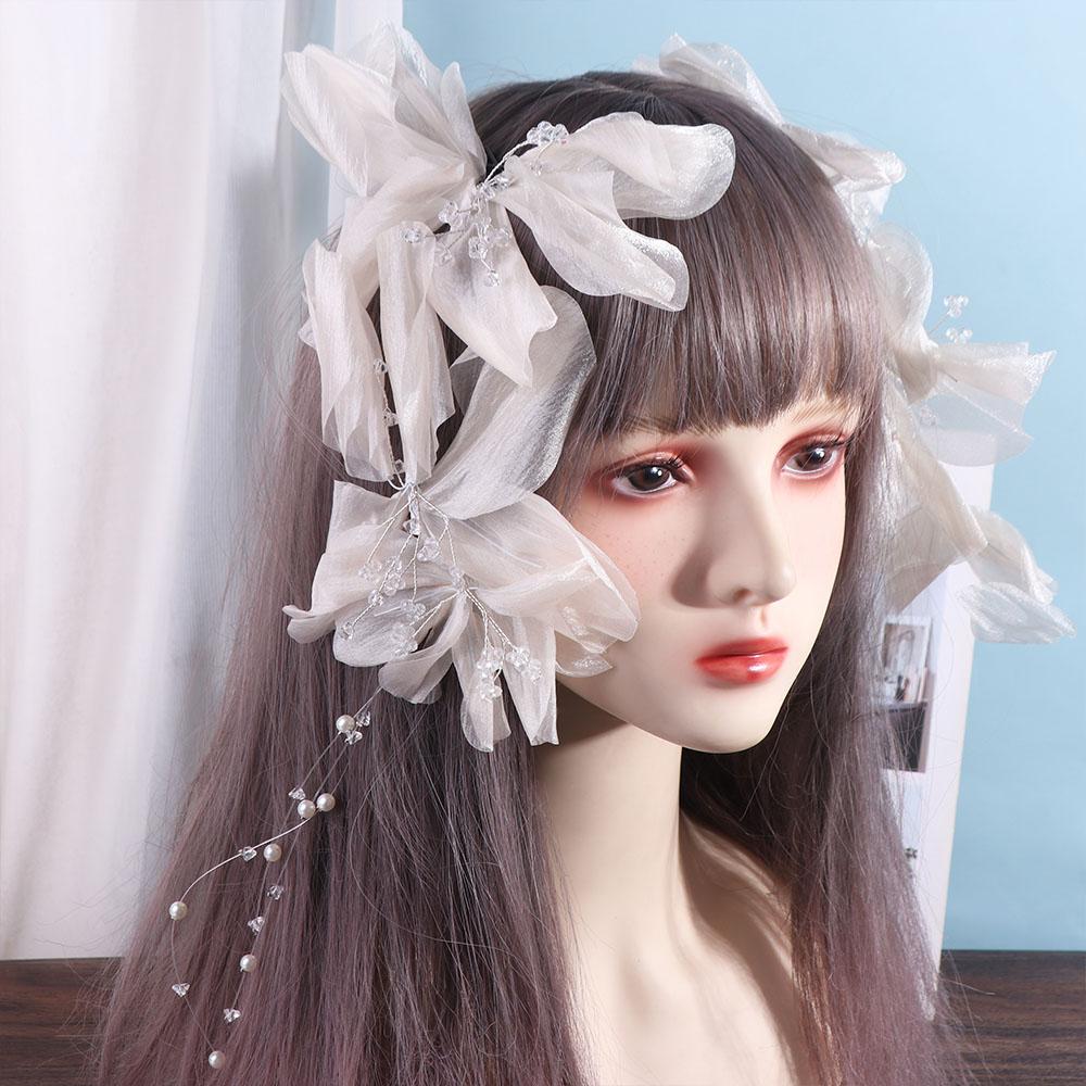 Exquisite Bridal Headdress Luxury Wedding Headwear Elegant Bridal Headwear Hair Accessories 1 Pair
Exquisite Bridal Headdress Luxury Wedding Headwear Elegant Bridal Headwear Hair Accessories 1 Pair