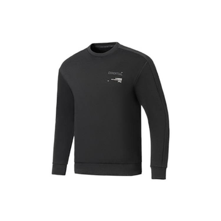 Li Ning Plain Letter Round Neck Casual Pullover Sweatshirt Men sweatshirt Black AWDS017-1 XL
Li Ning Plain Letter Round Neck Casual Pullover Sweatshirt Men sweatshirt Black AWDS017-1 XL