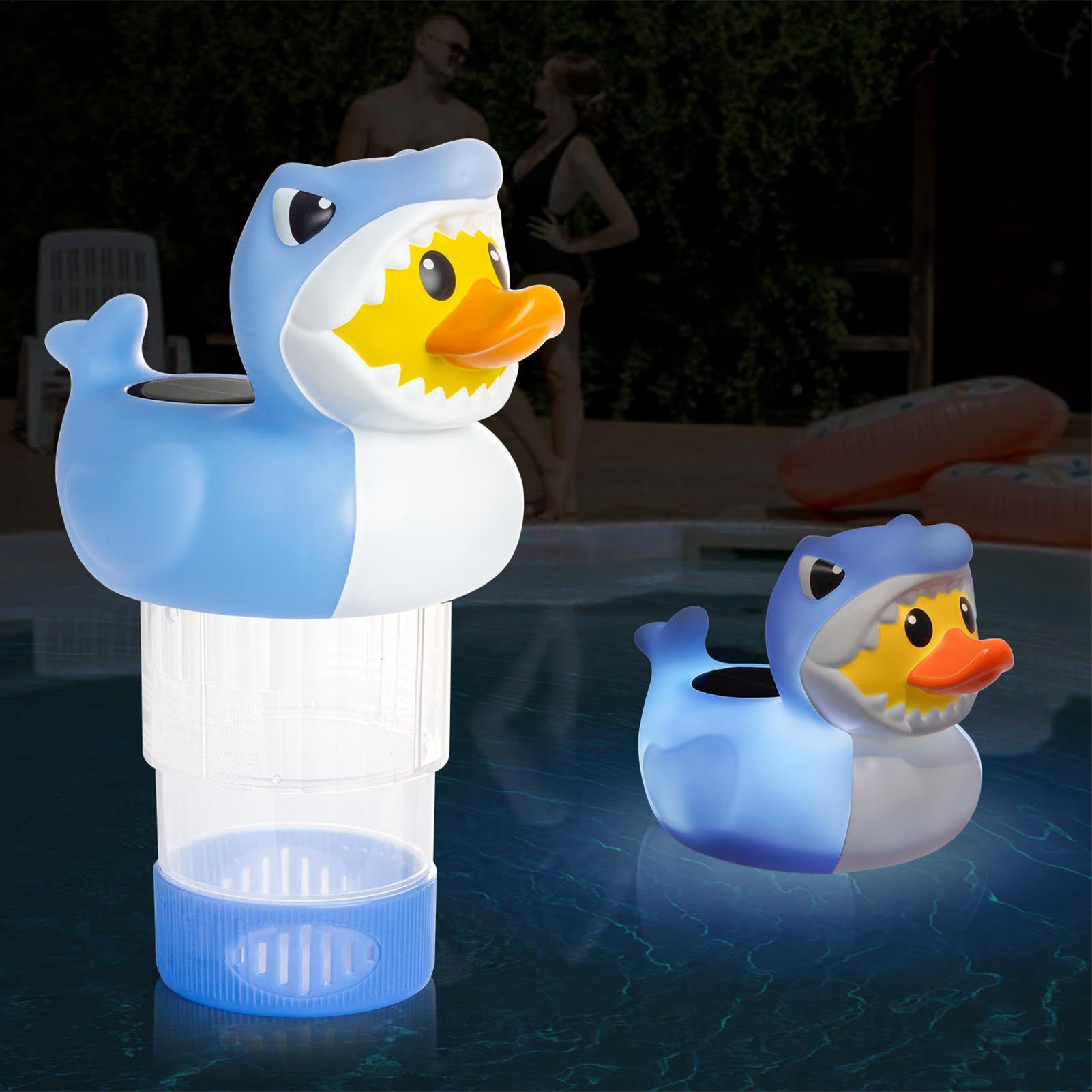 Solar-Powered Chlorine Dispenser Floater Lights Smart Pool Chlorine Dispenser Floating Pool Decor for Swimming Spa Tub CN
Solar-Powered Chlorine Dispenser Floater Lights Smart Pool Chlorine Dispenser Floating Pool Decor for Swimming Spa Tub CN