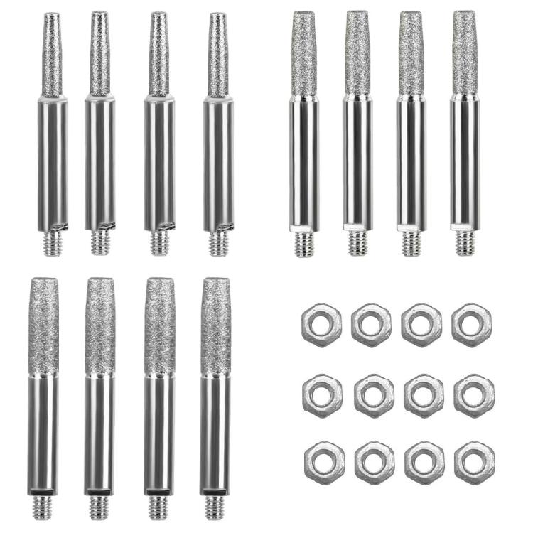 12pcs 4mm/4.8mm/5.5mm Grinding Heads For Chain Sharpening For Outdoor Cycling Maintenance And Professional Repairs 1
12pcs 4mm/4.8mm/5.5mm Grinding Heads For Chain Sharpening For Outdoor Cycling Maintenance And Professional Repairs 1