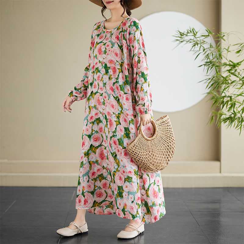 Новые Ретро Платья с Длинным Рукавом, Молодящие, Большого Размера, Повседневные, Длинные One Size
Новые Ретро Платья с Длинным Рукавом, Молодящие, Большого Размера, Повседневные, Длинные One Size