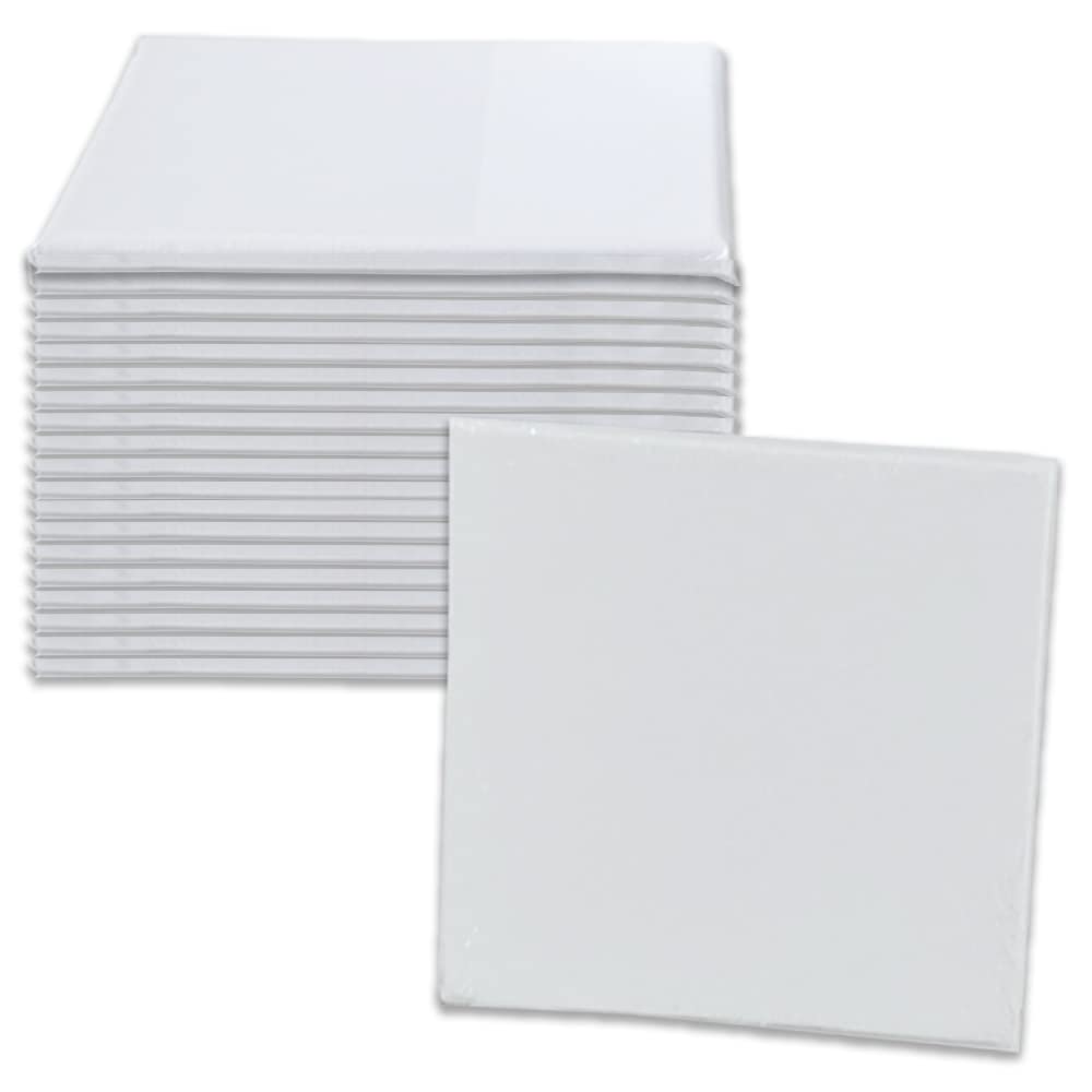 Nicheez Mini Canvas Board Square Lightweight Art Supplies Oil Painting Watercolor Painting Acrylic Painting Set of 20 (15см)
Nicheez Mini Canvas Board Square Lightweight Art Supplies Oil Painting Watercolor Painting Acrylic Painting Set of 20 (15см)