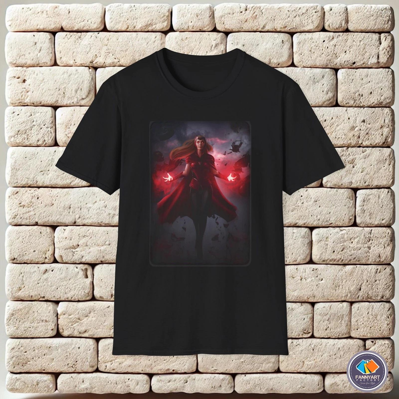 Scarlet Witch Floating in Red Magic Unisex T-Shirt M
Scarlet Witch Floating in Red Magic Unisex T-Shirt M