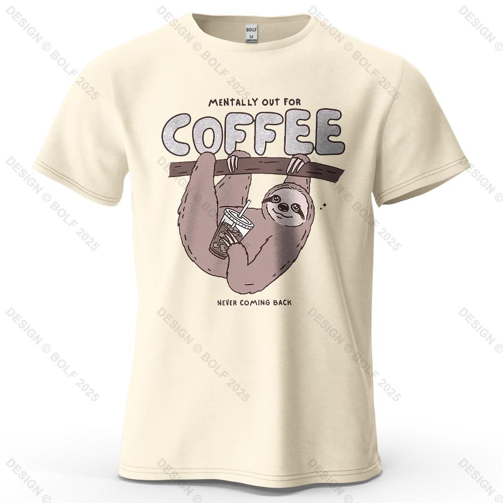 Sloth Coffee Vibe Cute Printed Men s T-Shirt 100% Cotton Oversized Relaxed Graphic Tees for Women Tops Tees Casual Streetwear 4XL
Sloth Coffee Vibe Cute Printed Men s T-Shirt 100% Cotton Oversized Relaxed Graphic Tees for Women Tops Tees Casual Streetwear 4XL