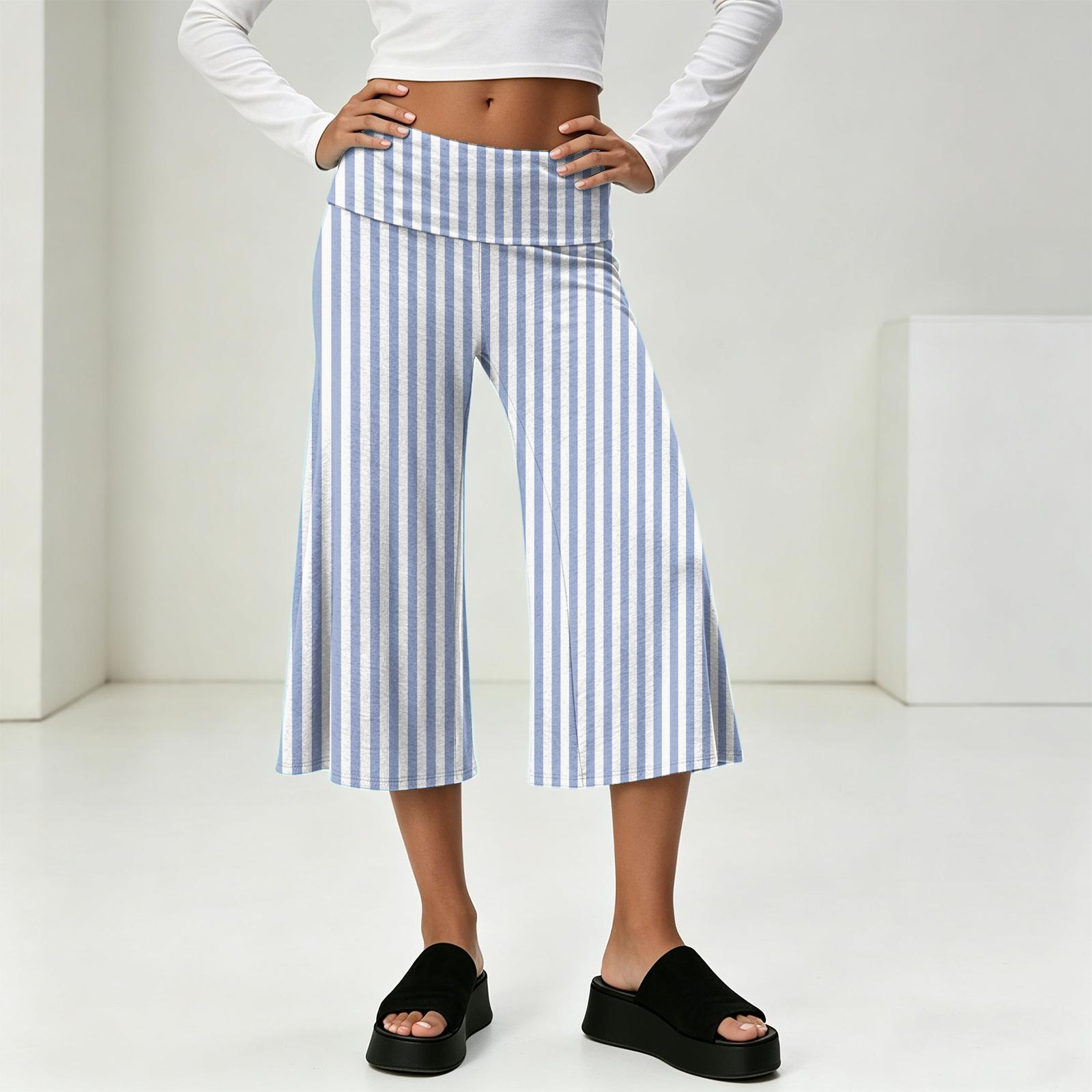 Fashionable Women s Summer Leisure Vacation High Waist Wide Leg Cropped Pants XL
Fashionable Women s Summer Leisure Vacation High Waist Wide Leg Cropped Pants XL