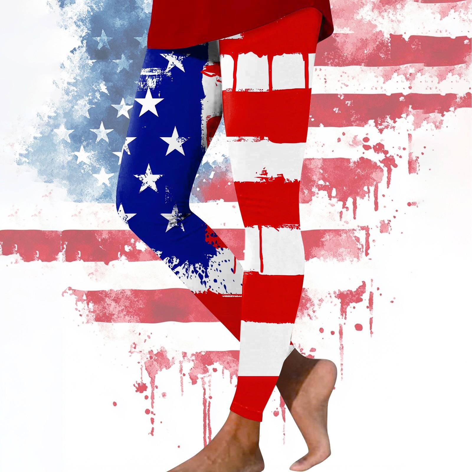 Женские повседневные модные уличные брюки с принтом «День независимости» узкие эластичные укороченные брюки для йоги XL красный
Женские повседневные модные уличные брюки с принтом «День независимости» узкие эластичные укороченные брюки для йоги XL красный