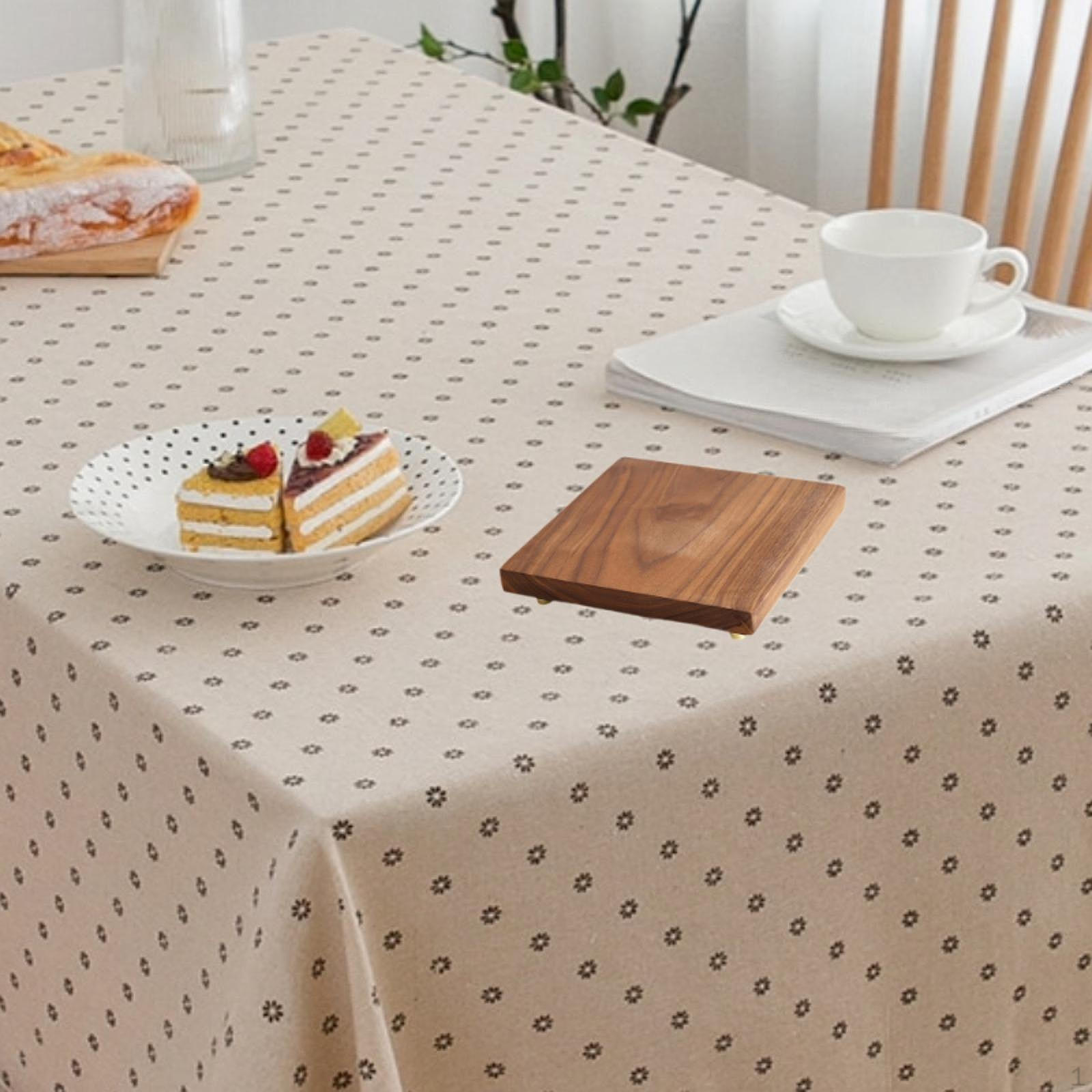 Підставка для дерев яної прикраси та вазотримач для дому, офісу 20cmx20cmx3.7cm
Підставка для дерев яної прикраси та вазотримач для дому, офісу 20cmx20cmx3.7cm