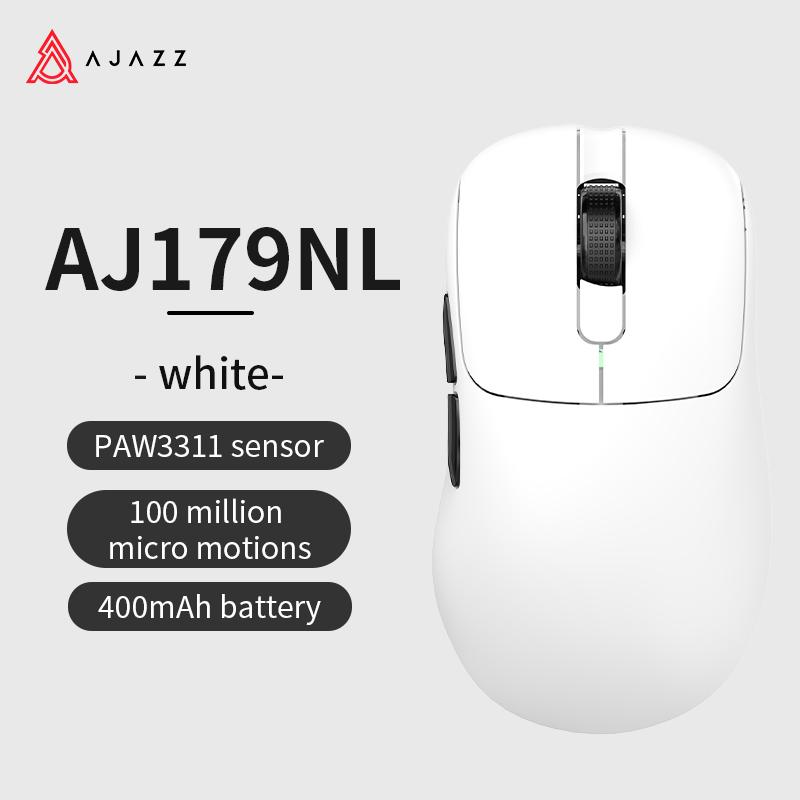 AJAZZ AJ179 PRO PAW3395 Lightweight Wired Wireless Mouse with Magnetic Charging Base Ergonomic Macro Gaming Mouse for PC Laptop
AJAZZ AJ179 PRO PAW3395 Lightweight Wired Wireless Mouse with Magnetic Charging Base Ergonomic Macro Gaming Mouse for PC Laptop