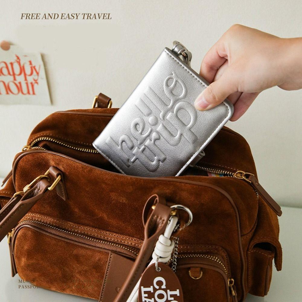 Hanging Rope Certificate Storage Bag PU Leather Storage Card Bag Portable Passport Clip Women рожевий
Hanging Rope Certificate Storage Bag PU Leather Storage Card Bag Portable Passport Clip Women рожевий