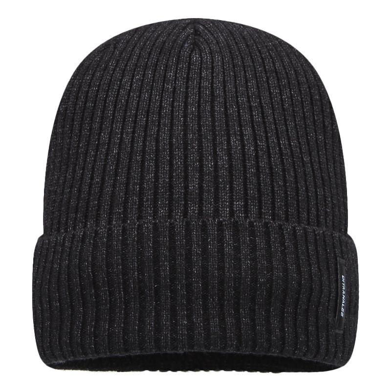Knitted Hat For Men Women Winter Warmth Windproof Fleece Pure Color Casual Wear Black B
Knitted Hat For Men Women Winter Warmth Windproof Fleece Pure Color Casual Wear Black B