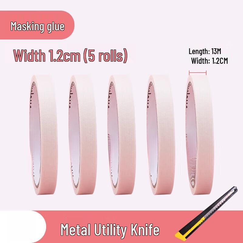 Jundingying Art Masking Tape Set with Utility Knife
Jundingying Art Masking Tape Set with Utility Knife