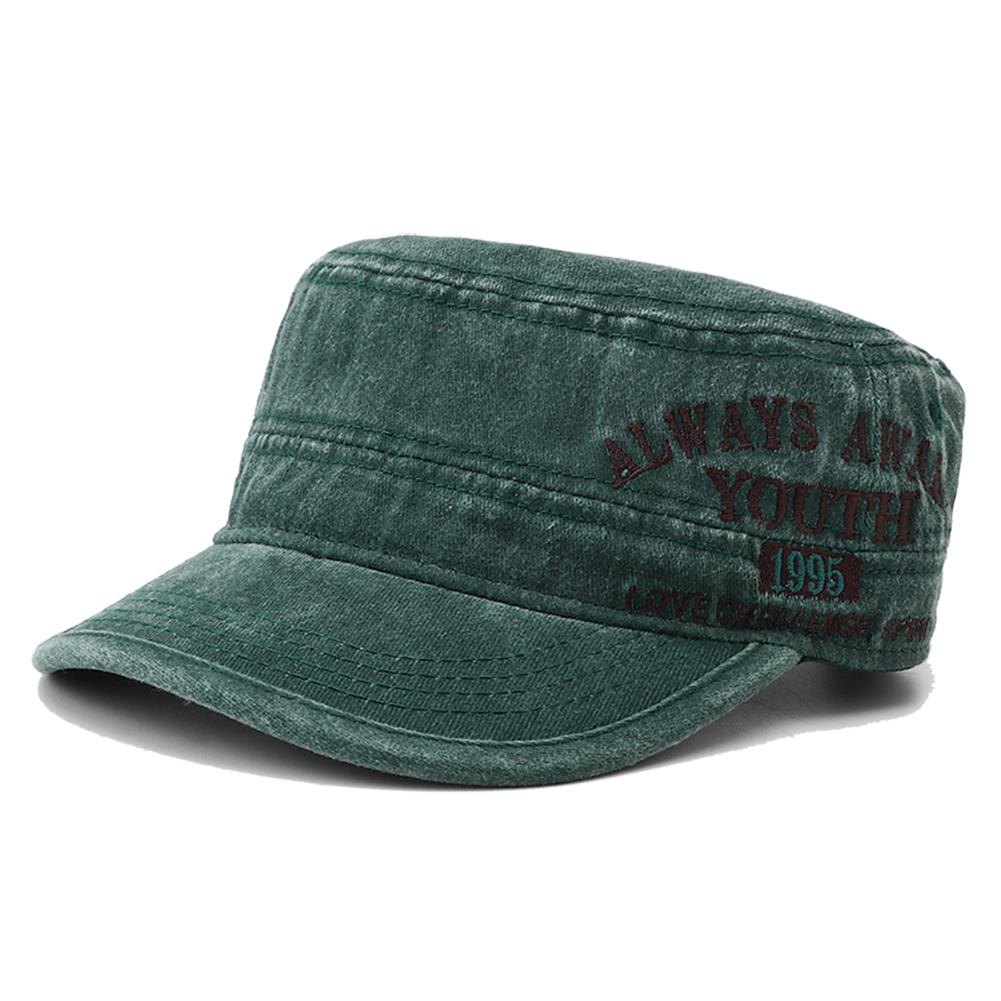 New Letter Embroidery Washed Cotton Flat Top Military Cap Women Outdoor Fisherman Caps Adjustable Army Hats For Men Fishing Adjustable
New Letter Embroidery Washed Cotton Flat Top Military Cap Women Outdoor Fisherman Caps Adjustable Army Hats For Men Fishing Adjustable