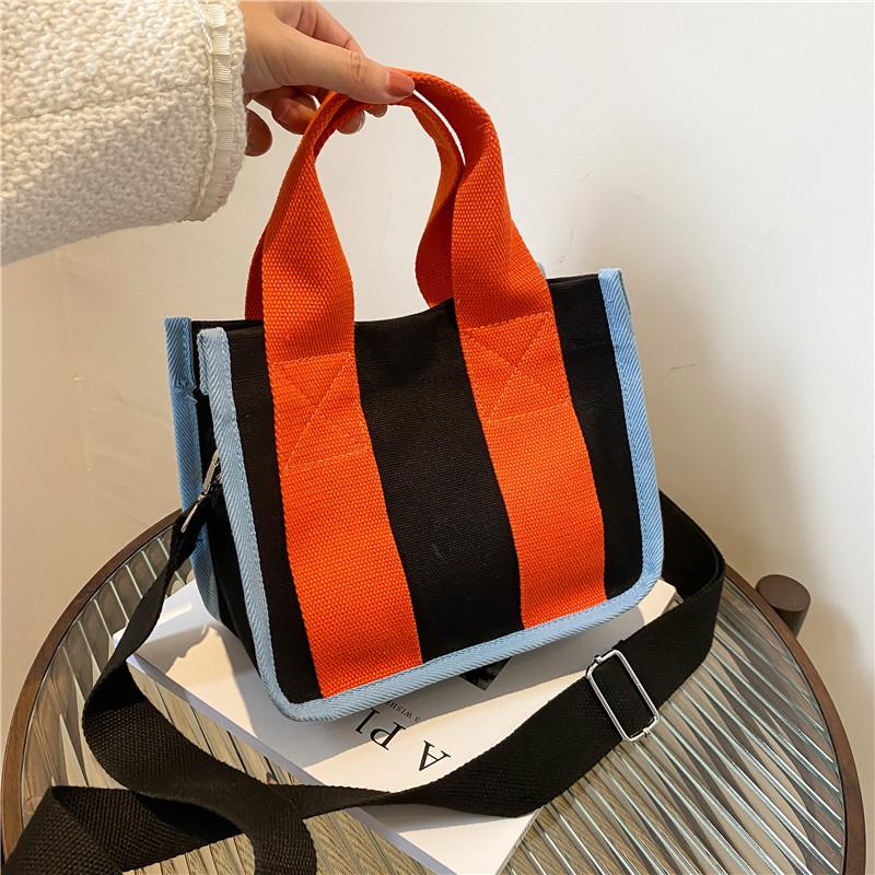 Top Quality Canvas Bag, Versatile Handbag, Fashionable Crossbody Shoulder Bags, Contrast Color Tote Bag, Suitable for Daily Use помаранчевий
Top Quality Canvas Bag, Versatile Handbag, Fashionable Crossbody Shoulder Bags, Contrast Color Tote Bag, Suitable for Daily Use помаранчевий