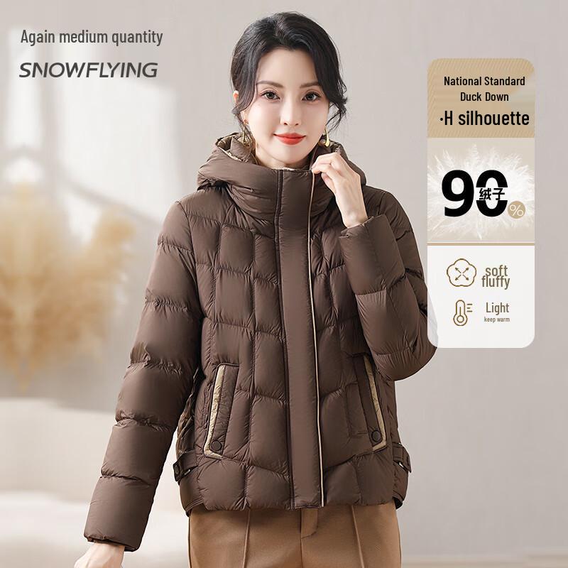 XueZhongFei Women s Hooded Loose Fit Thickened Down Jacket S
XueZhongFei Women s Hooded Loose Fit Thickened Down Jacket S