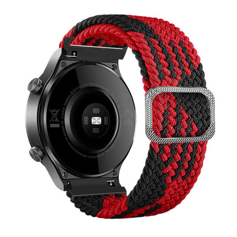 For Samsung Galaxy Watch3 45mm/Huami Amazfit Pace/Stratos Watch Strap 22mm Nylon Watch Band with Buckle Red/Black
For Samsung Galaxy Watch3 45mm/Huami Amazfit Pace/Stratos Watch Strap 22mm Nylon Watch Band with Buckle Red/Black
