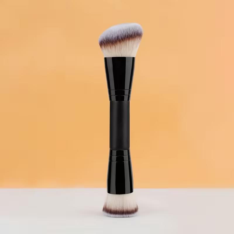 Portable double-headed multi-function makeup brush for men and women, foundation brush, contour brush, powder brush, blush brush чёрный
Portable double-headed multi-function makeup brush for men and women, foundation brush, contour brush, powder brush, blush brush чёрный