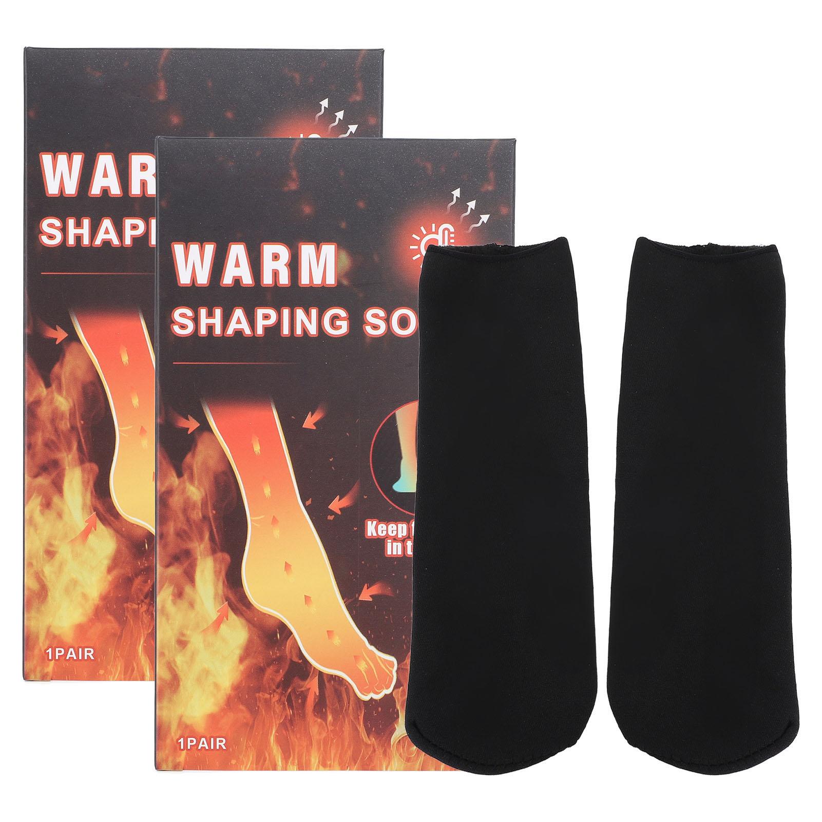 2 Pairs Winter Socks Keep Foot Warm Comfortable Breathable Boot Socks for Cold Weather Black
2 Pairs Winter Socks Keep Foot Warm Comfortable Breathable Boot Socks for Cold Weather Black