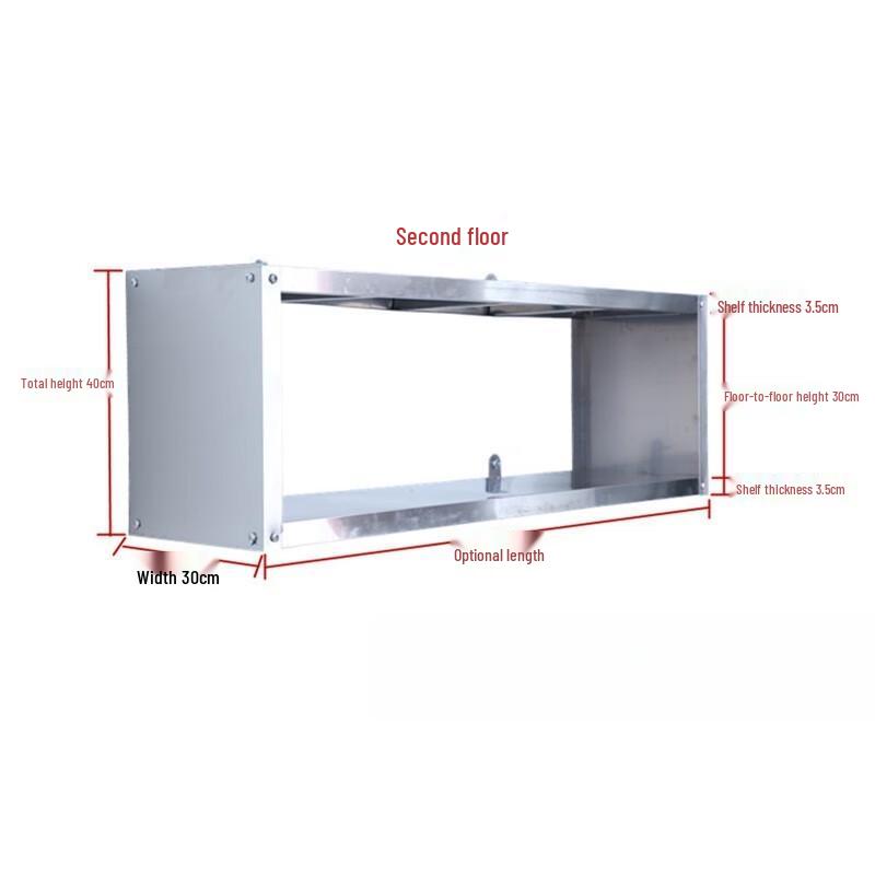 Bodehui Industrial Style Stainless Steel Wall-Mounted Kitchen Storage Rack
Bodehui Industrial Style Stainless Steel Wall-Mounted Kitchen Storage Rack