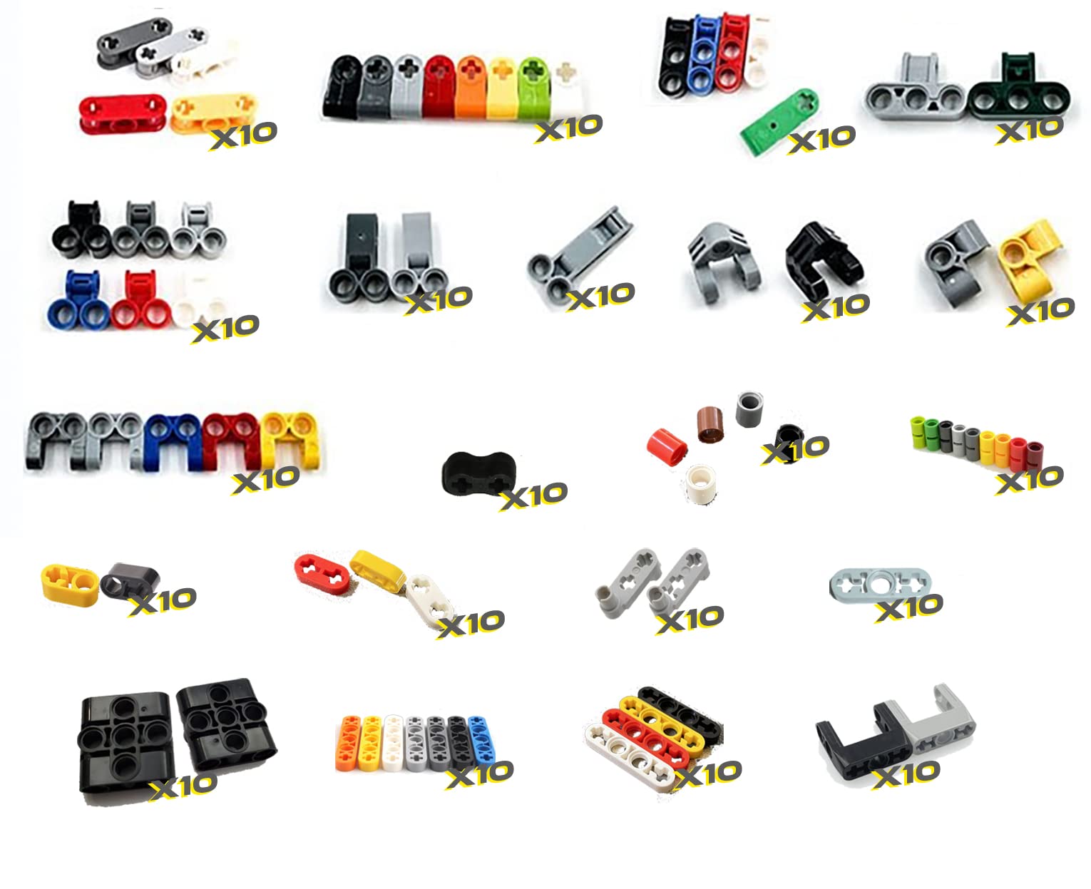 Technic Parts Lego Block Pin Lift Arm Beam Axle Panel Car Building Block MOC Совместимо с 210 деталями
Technic Parts Lego Block Pin Lift Arm Beam Axle Panel Car Building Block MOC Совместимо с 210 деталями