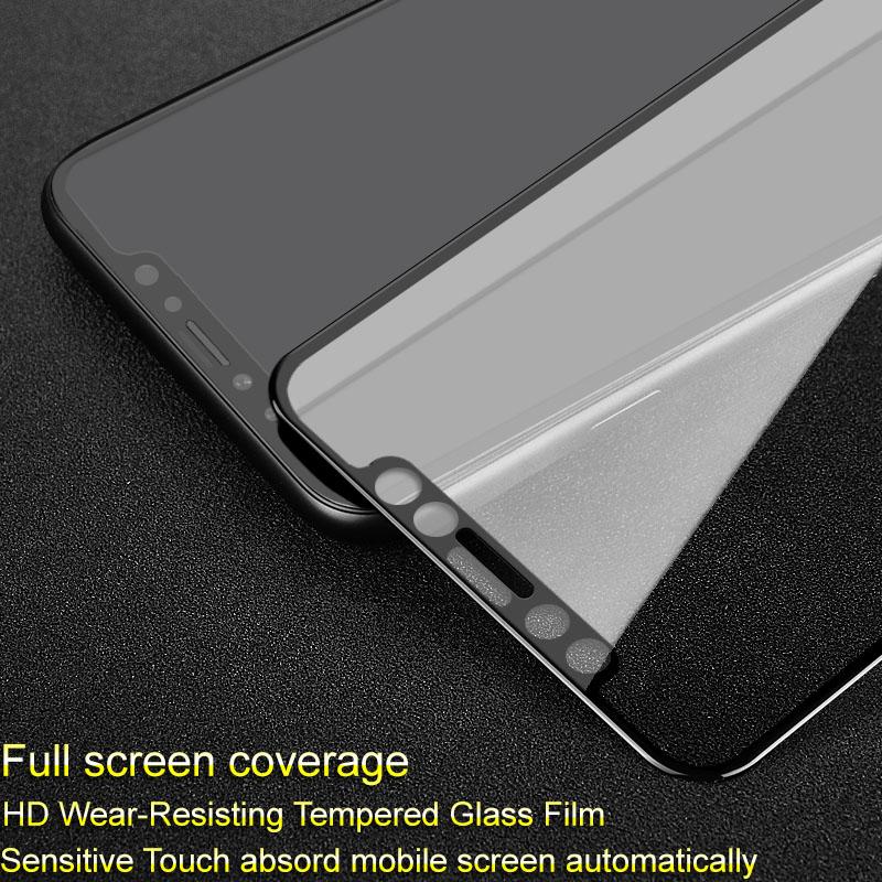 IMAK Pro+ Full Coverage Anti-explosion Tempered Glass Screen Protector for iPhone (2019) 5.8 /XS/X/10 Black
IMAK Pro+ Full Coverage Anti-explosion Tempered Glass Screen Protector for iPhone (2019) 5.8 /XS/X/10 Black